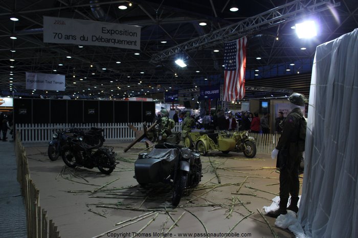 expo moto 70 ans du debarquement 2014 (Salon Moto de Lyon 2014)