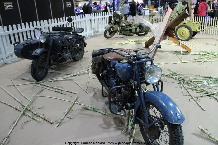 expo moto 70 ans du debarquement 2014 (Salon 2 roues de Lyon 2014)