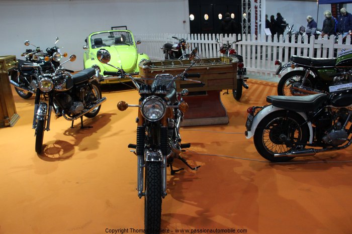 exposition moto annee 70 (Salon 2 roues de Lyon 2014)