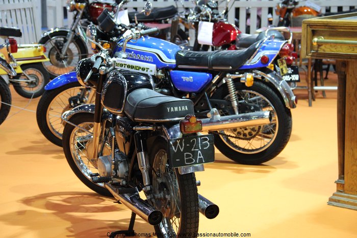 exposition moto annee 70 (Salon de la moto - 2 roues Lyon 2014)