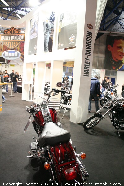 Moto harley-Davidson (Salon 2 roues de Lyon 2009)