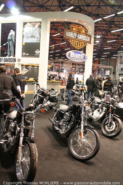 Moto harley-Davidson (Salon de la moto)