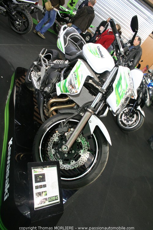 moto kawazaki (kawazaki au salon 2 roues de Lyon 2010)