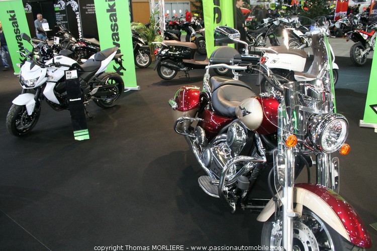 moto kawazaki (kawazaki au salon 2 roues - Quad Lyon 2010)