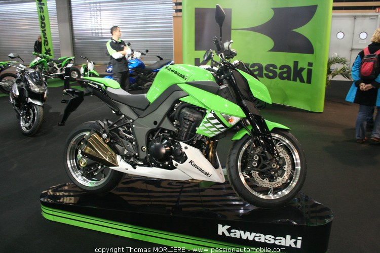 moto kawazaki (kawazaki au salon de la Moto de Lyon 2010)