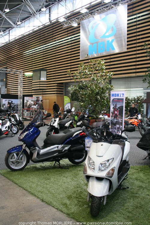 moto mbk (mbk au salon 2 roues de Lyon 2010)