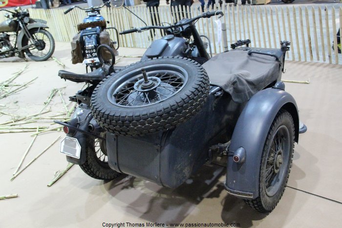 moto bmw r75 1942 (Salon de la moto - 2 roues Lyon 2014)