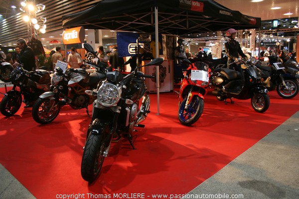 Moto Aprillia 2008 (Salon Motos de Lyon 2008)