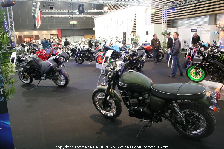 Stand Triumph (Salon Moto de Lyon 2010)