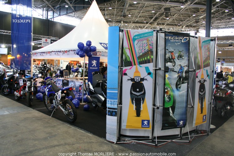 Stand Peugeot (Salon Moto de Lyon 2010)