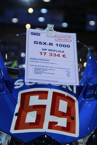 suzuki gsx r 1000 2014 (Salon de la moto - 2 roues Lyon 2014)