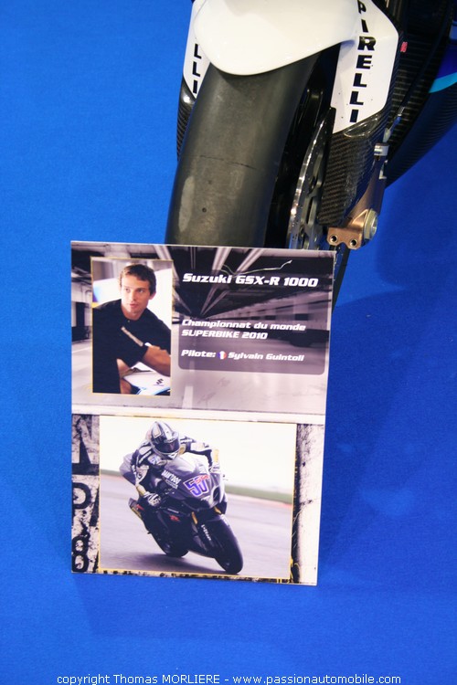 GSX R 1000 Championnat du Monde superbike 2010 (Salon de la Moto de Lyon 2010)