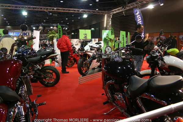Moto Triumph au Salon Moto de Lyon 2008