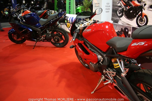 Triumph moto (Salon 2 roues de Lyon 2008)