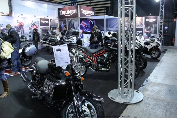 triumph salon moto lyon 2014 (Salon de la moto - 2 roues Lyon 2014)