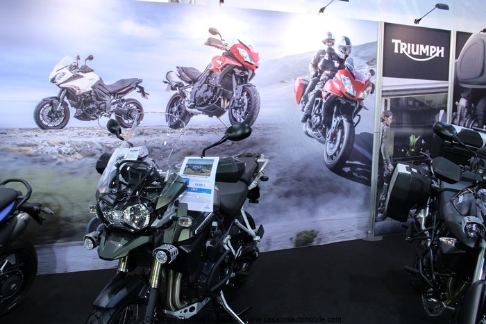 triumph salon moto lyon 2014 (Salon Moto de Lyon 2014)