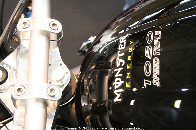 Triumph Speed Triple Monster Energy 2010 (Salon 2 roues - Quad Lyon 2010)