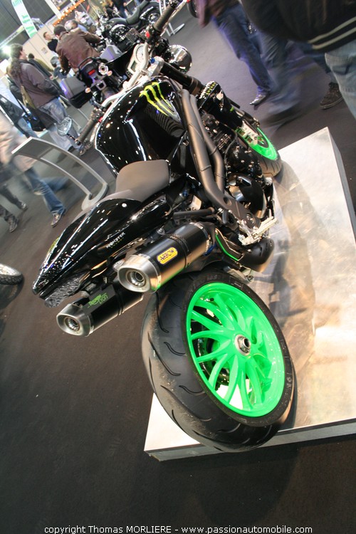 Triumph Speed Triple Monster Energy 2010 (Salon 2 roues de Lyon 2010)