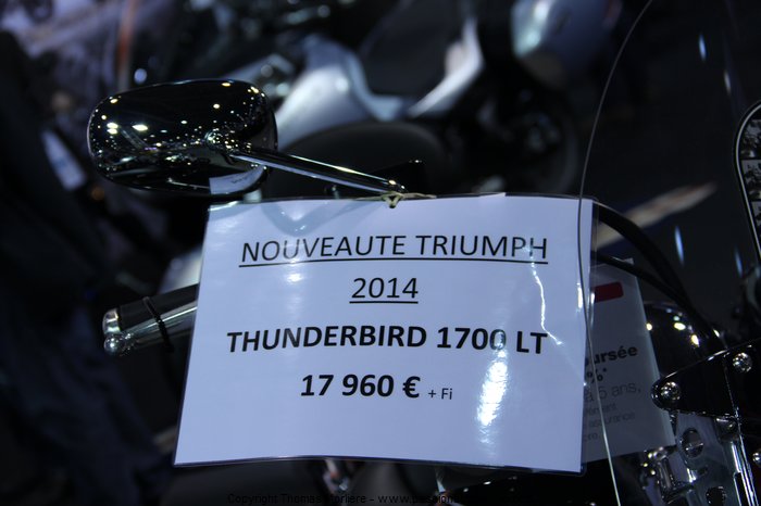 triumph thunderbird 1700 lt 2014 (Salon 2 roues de Lyon 2014)