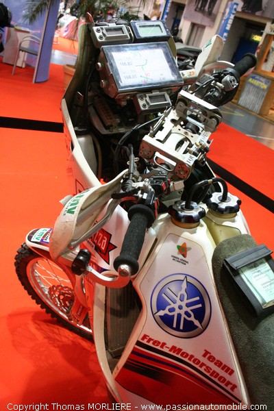 Moto Yamaha Dakar 2009 - Frtign (Salon de la moto de Lyon 2009)