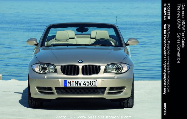 2007 Nouvelle BMW 1 series convertible (SALON DETROIT 2008)