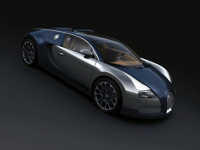 Bugatti 16-4 Veyron Sang Bleu 2009 (Salon automobile de Francfort)