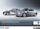 Publicit Porsche - BMW