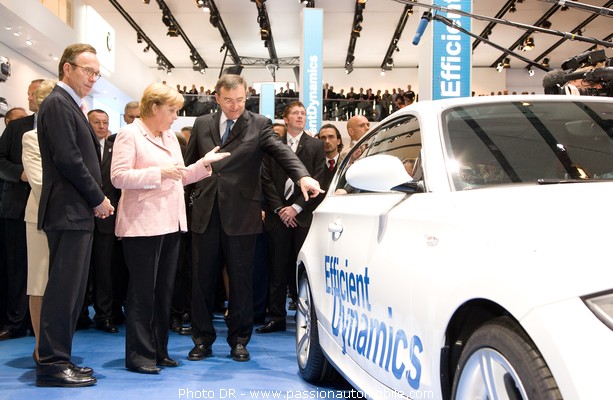 Angela Merkel BMW (Salon auto de Francfort 2007)