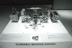 SUBARU BOXER DIESEL parts display