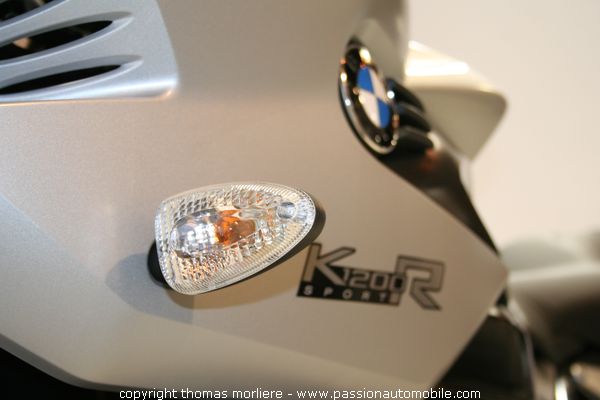 BMW K 1200 R SPORT (SALON DE LA MOTO PARIS 2007)