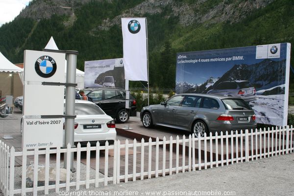 BMW au salon 4x4 val d'isère 2007