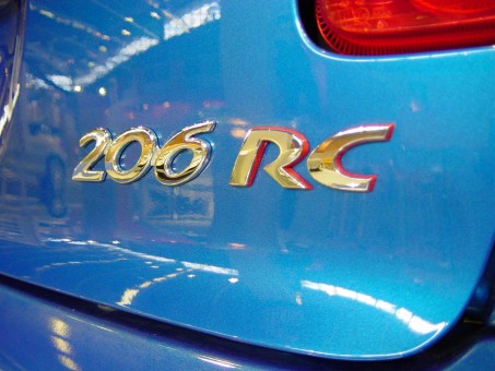 206 RC (SALON AUTOMOBILE DE LYON 2003)