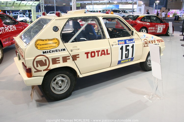 Citroen Visa Neff Total - 6 ème rallye Paris-Alger-Dakar 1984 (Citroen - 90 ans d'innovation - Salon Lyon 2009)