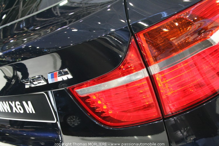 BMW X6 M 2009 au salon auto de Lyon 2009