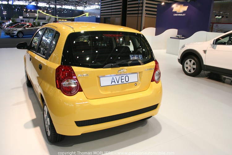 Nouvelle Chevrolet Aveo (Salon de l'auto de Lyon)