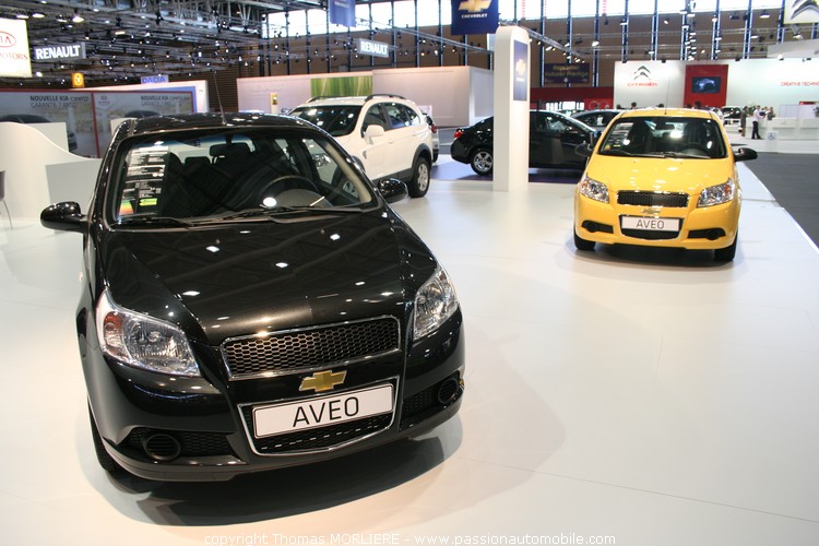 Nouvelle Chevrolet Aveo (Salon de l'automobile Lyon 2009)