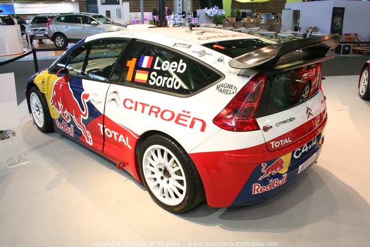 Citroen C4 WRC 2009 Loeb - Sordo (Salon de l'automobile Lyon 2009)