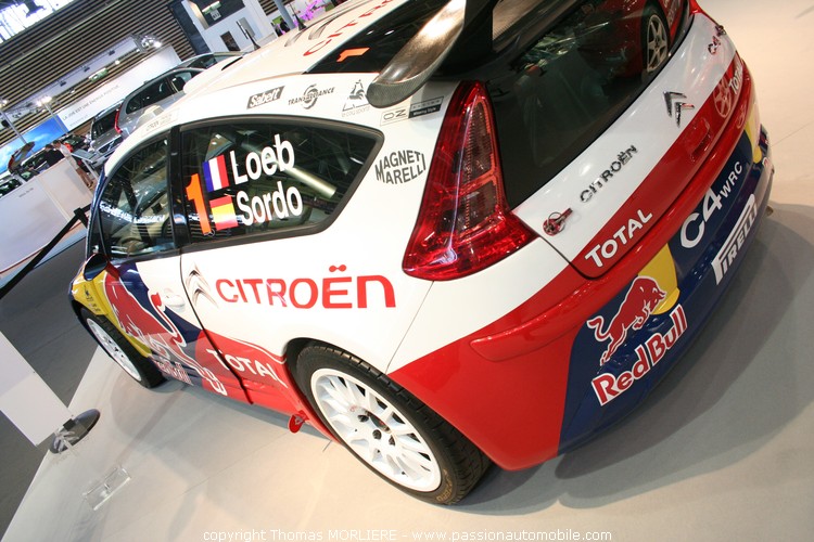 Citroen C4 WRC 2009 Loeb - Sordo (Salon auto de Lyon 2009)