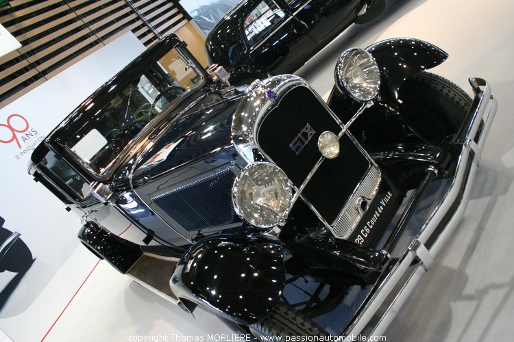 Citroen C6 E coup de ville 1929 (salon automobile de Lyon 2009)