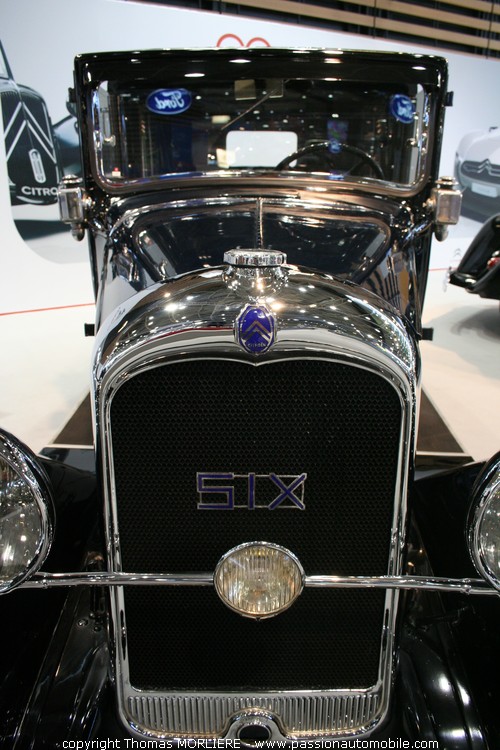 C6 E coup de ville 1929 (Salon de l'auto de Lyon)