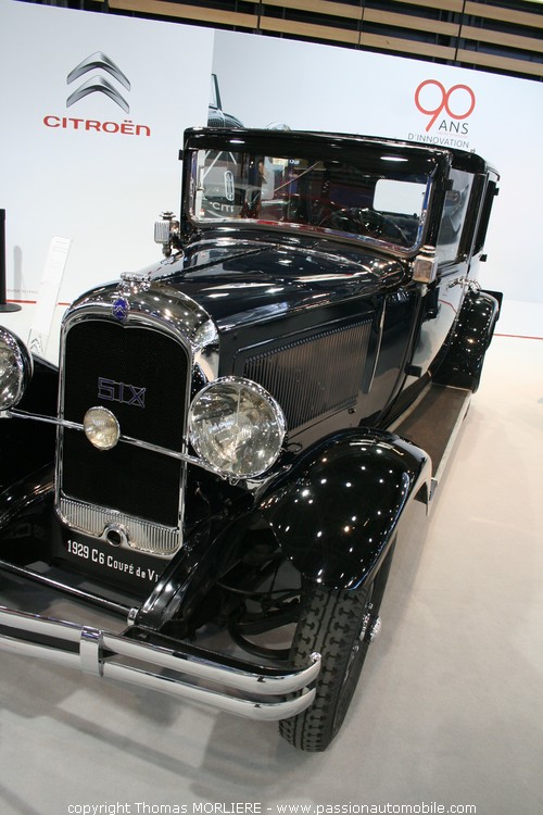 C6 E coup de ville 1929 (Salon de l'automobile Lyon 2009)