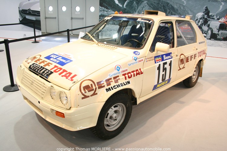 Visa Neff Total - 6 me rallye Paris-Alger-Dakar 1984 (Salon auto de Lyon 2009)