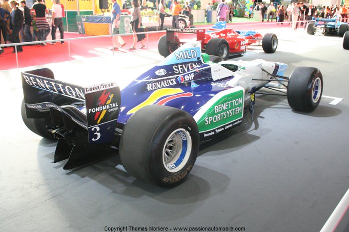formule 1 benetton b196 1996 (Salon auto de Lyon 2011)