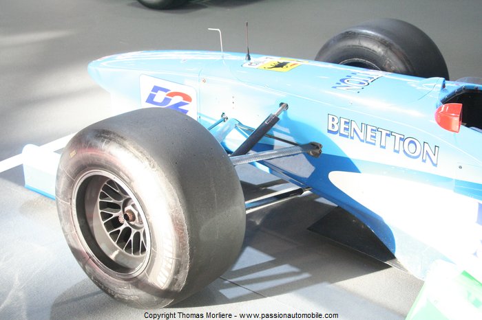 formule 1 benetton b198 1998 (salon de l'auto de Lyon 2011)