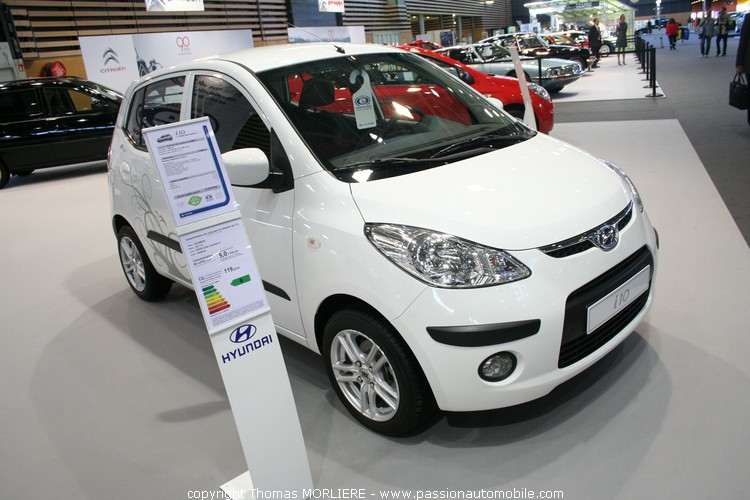 Hyundai i10 2009 (Salon de l'automobile Lyon 2009)