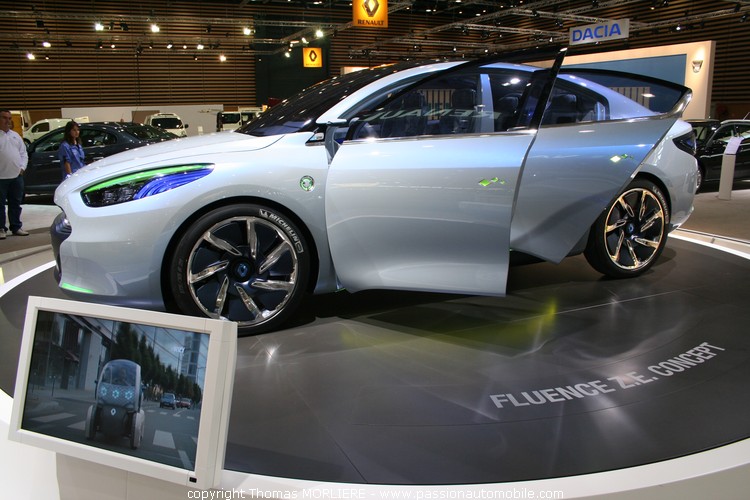 Concept-Car Renault Fluence ZE (Salon auto de Lyon 2009)