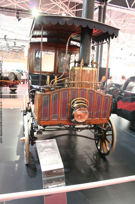 scott omnibus a vapeur 1892 (salon automobile de Lyon 2011)
