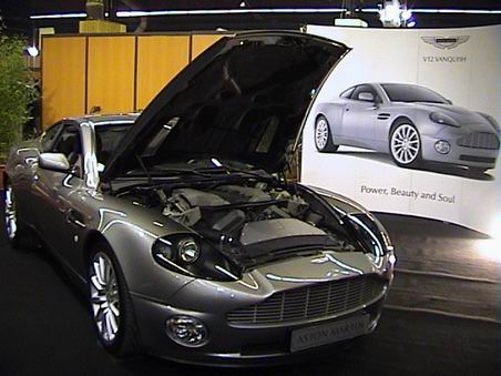 Aston martin Vanquish V12 (Salon Coup Cabriolet 2002)
