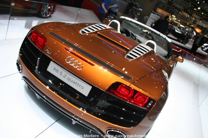 R8 Spyder 5.2 FSI Quattro 2010 (salon de Genve 2010)