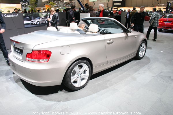 BMW Srie 1 cabriolet 2008 (Salon de Geneve 2008)